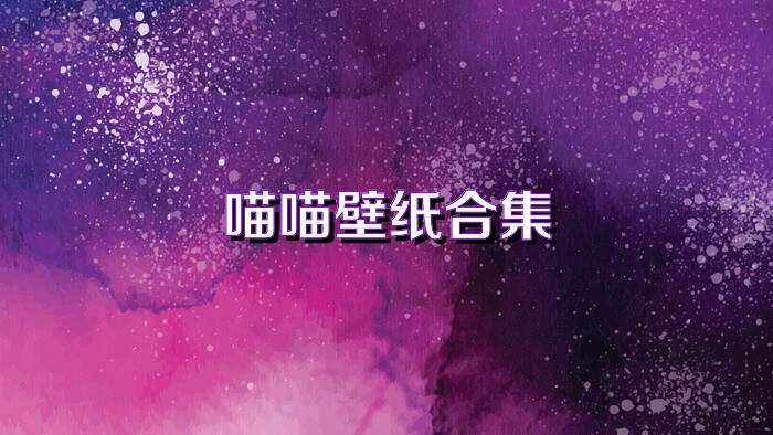 喵喵壁紙合集