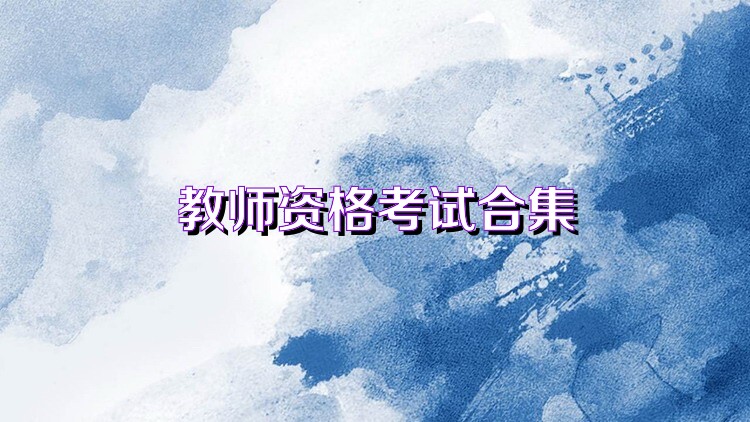 教師資格考試合集