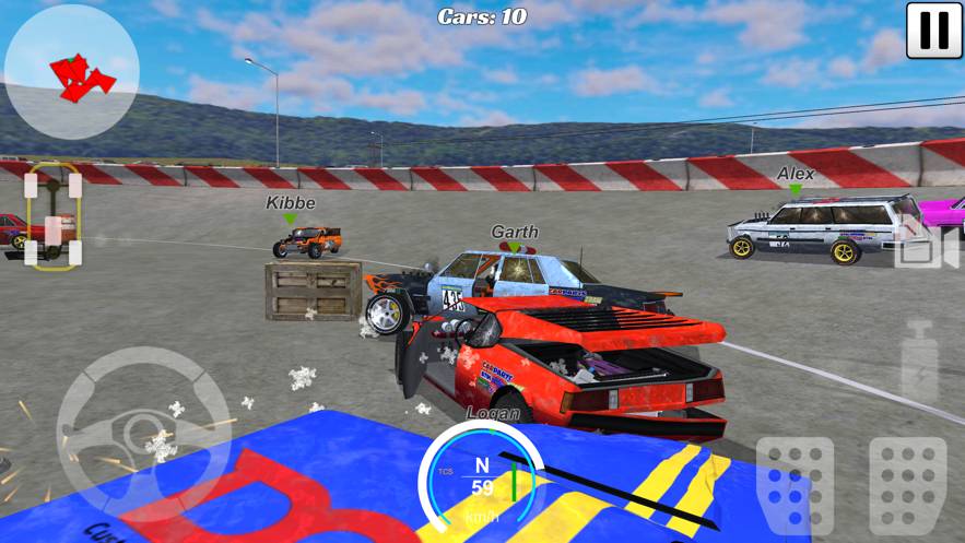 沖撞賽車3MOD版1