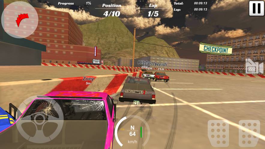 沖撞賽車3MOD版2