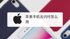 苹果手机使用云闪付教程