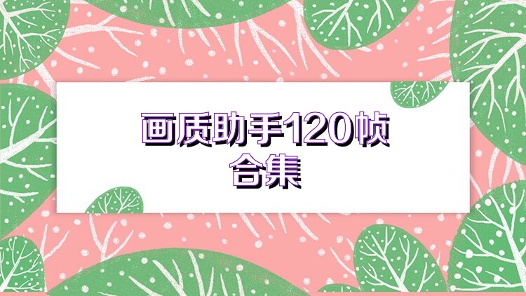 画质助手120帧合集
