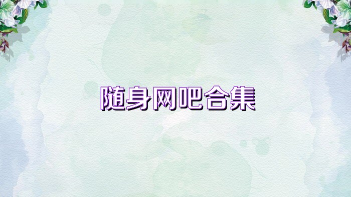 随身网吧合集