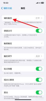 iPhone14如何设置辅助功能快捷键