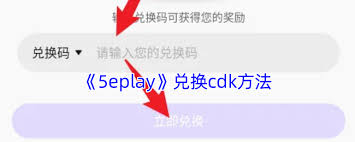 5eplay怎么使用CDK码