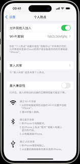 苹果13mini如何开启个人热点