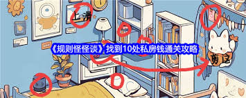规则怪怪谈如何找到10处私房钱顺利通关