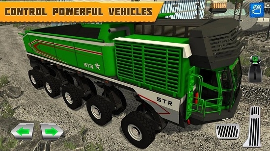 采石場(chǎng)司機(jī)3巨型卡車1