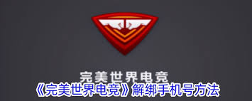 完美世界竞技平台如何改绑手机号