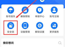 支付宝账号如何安全锁定