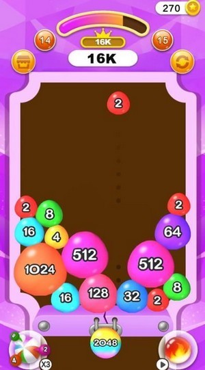 2048玩球球2