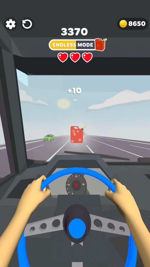 極速車手3D游戲1