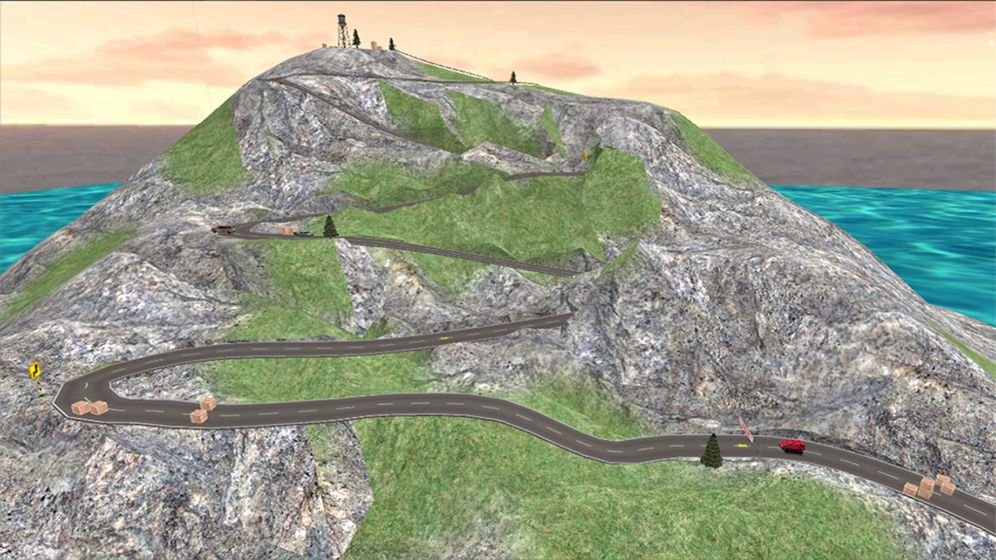 盤(pán)山公路3D5