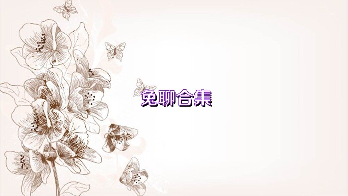 兔聊合集