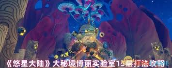悠星大陆大秘境博丽实验室15层打法攻略