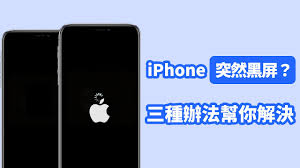 iphone手机黑屏打不开如何解决