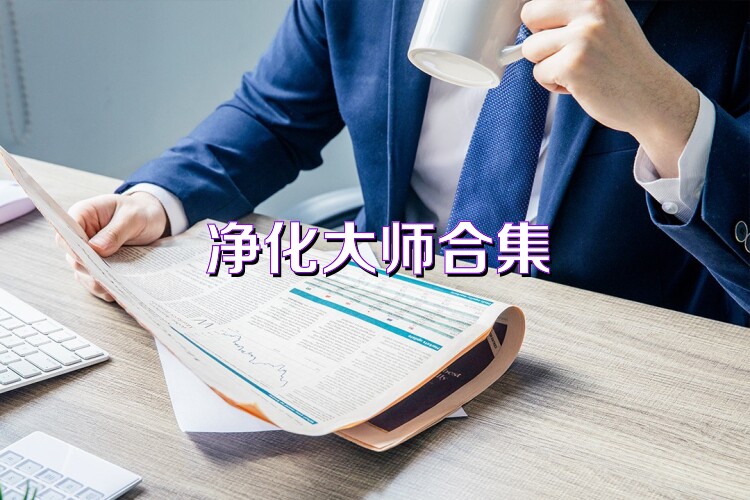 净化大师合集
