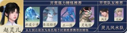 仙剑世界角色御灵如何搭配
