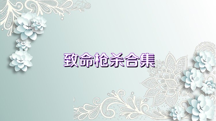 致命枪杀合集