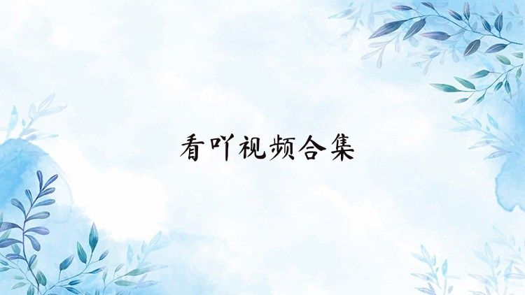 看吖视频合集