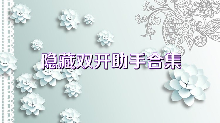 隐藏双开助手合集