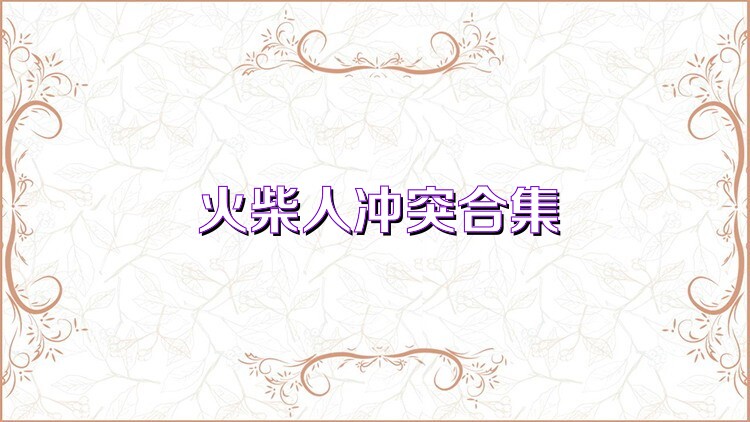 火柴人冲突合集