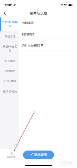 最右如何查看历史反馈记录
