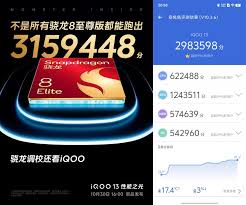 骁龙8至尊版跑分是多少