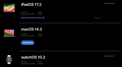 iOS17.2.1正式版发布
