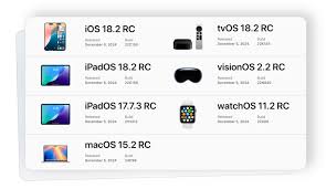 iOS 18.2RC发布了吗