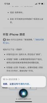 苹果手机朗读功能开启后无法使用怎么办