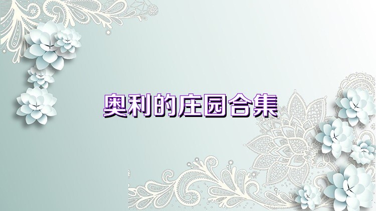 奥利的庄园合集
