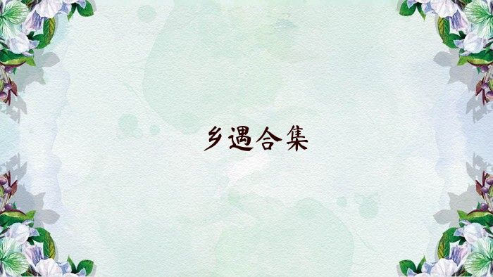 乡遇合集