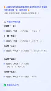 三国杀武将升五星要多少进阶丹