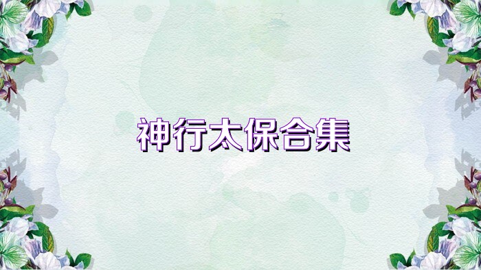 神行太保合集