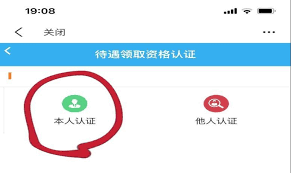 支付宝养老保险认证流程