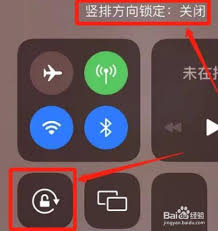 苹果如何关闭自动旋转屏幕